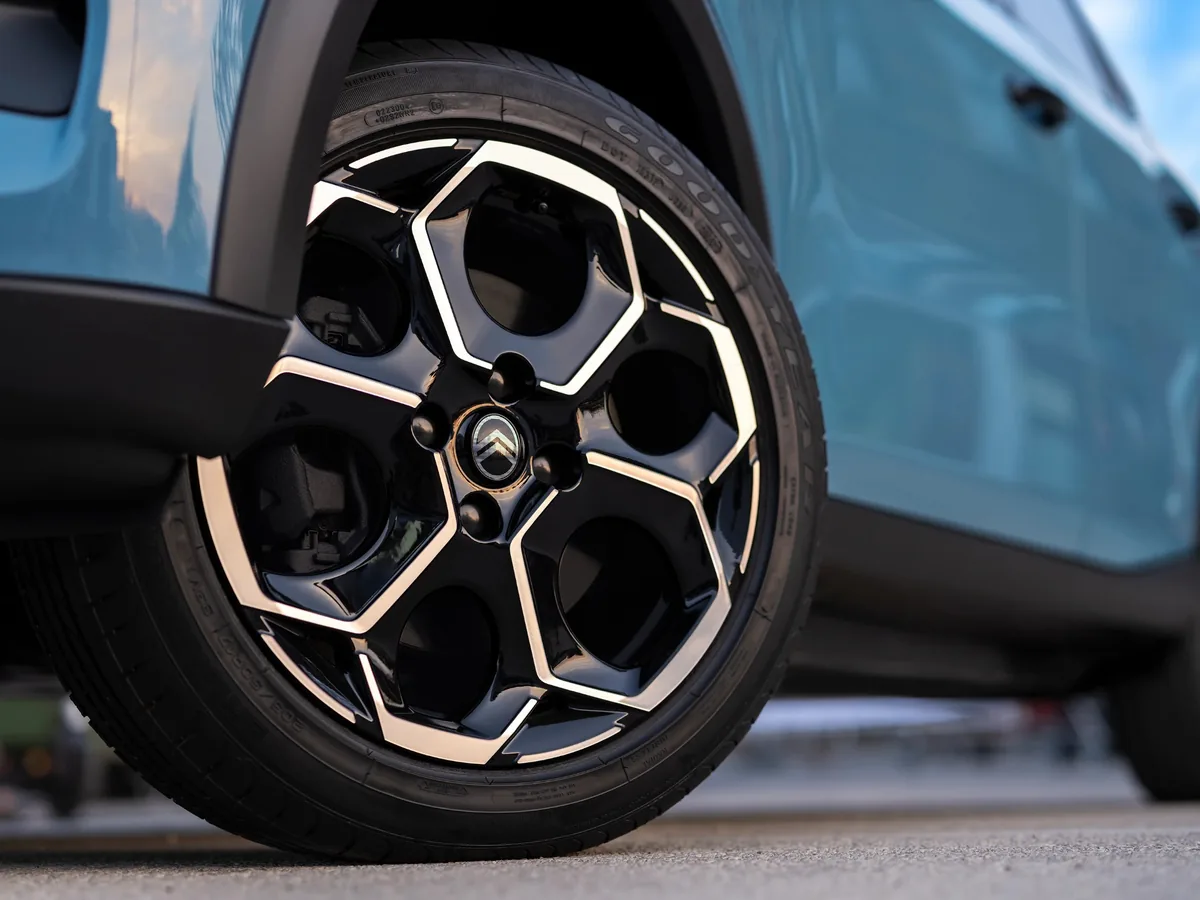 Llantas de aleación de 17 pulgadas de la Citroën C3 2026