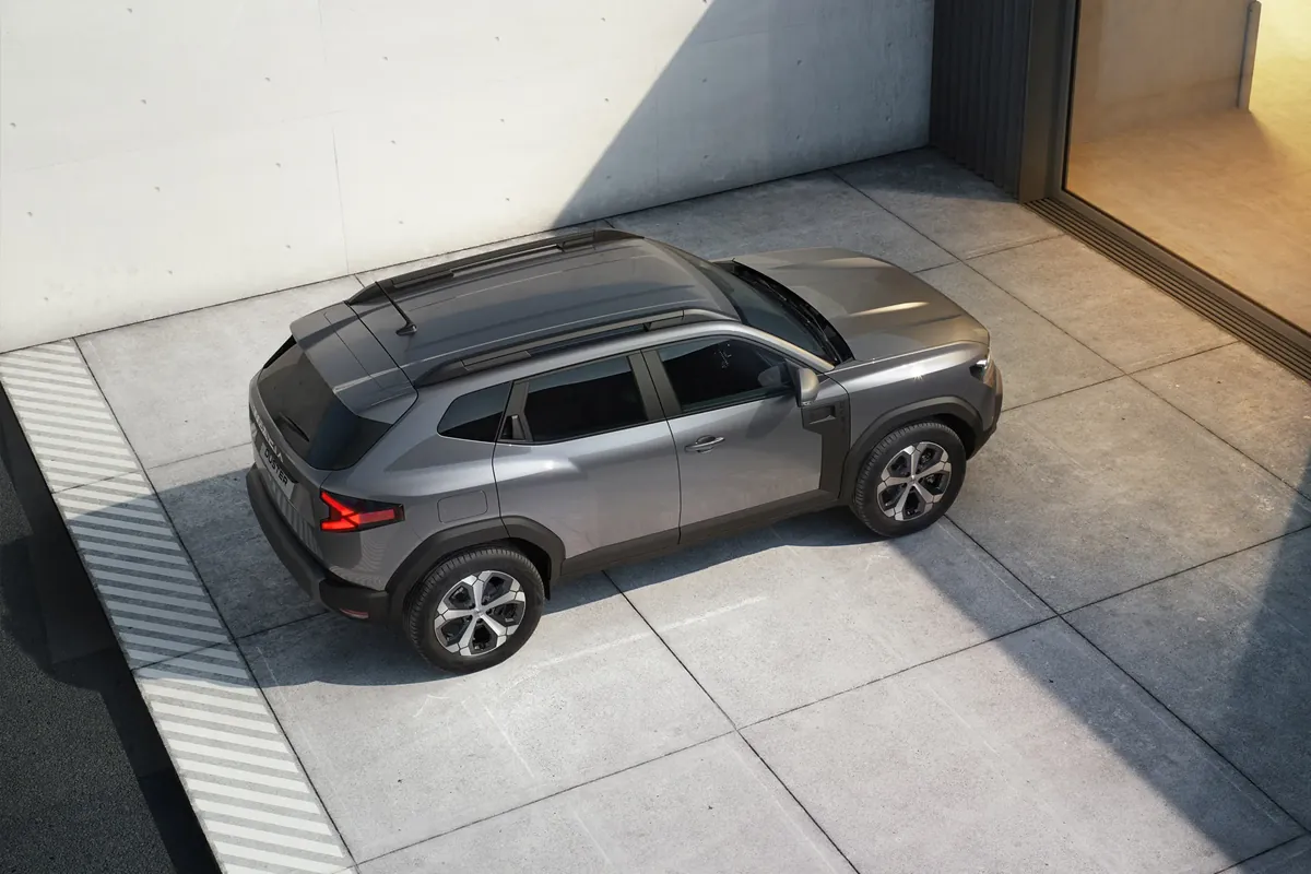 2026 Dacia Duster top view