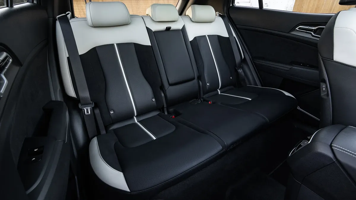 Rear seats of the 2026 Kia Sportage