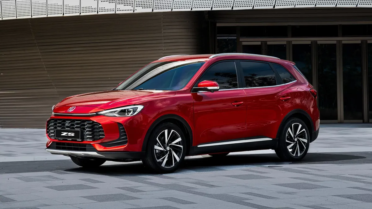 MG ZS 2026 im Profil, 18-Zoll-Leichtmetallräder