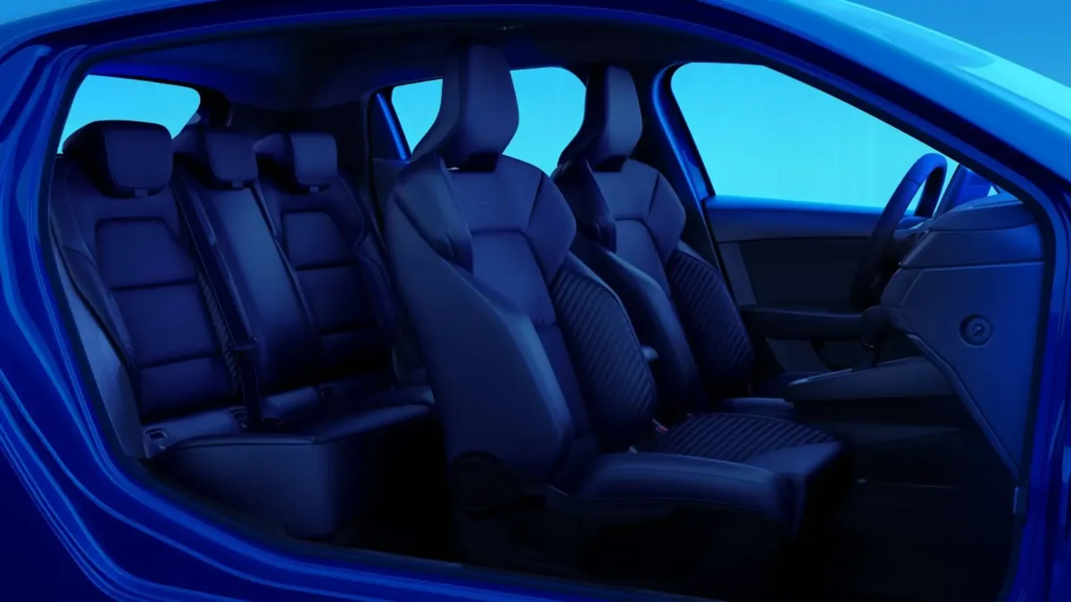 2026 Renault Clio cabin from above