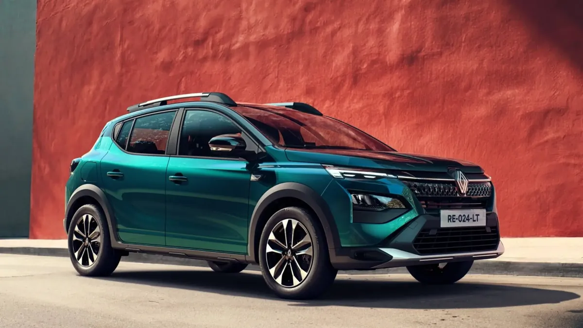 Renault Kardian 2026 im Dreiviertelansicht, 16-Zoll-Leichtmetallräder