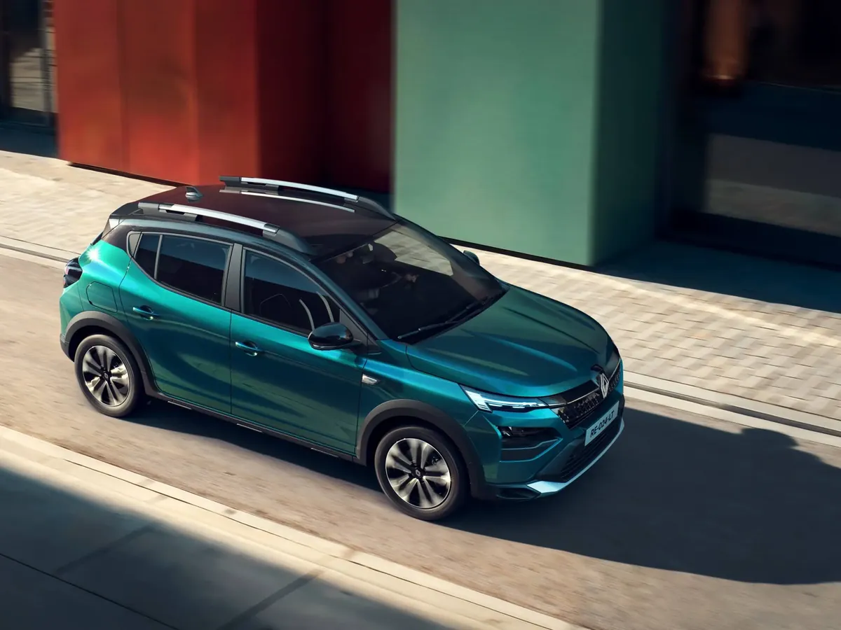 Renault Kardian 2026 von oben in der Stadt